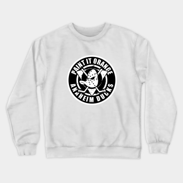 Duck hockey Crewneck Sweatshirt by Lyandarcs